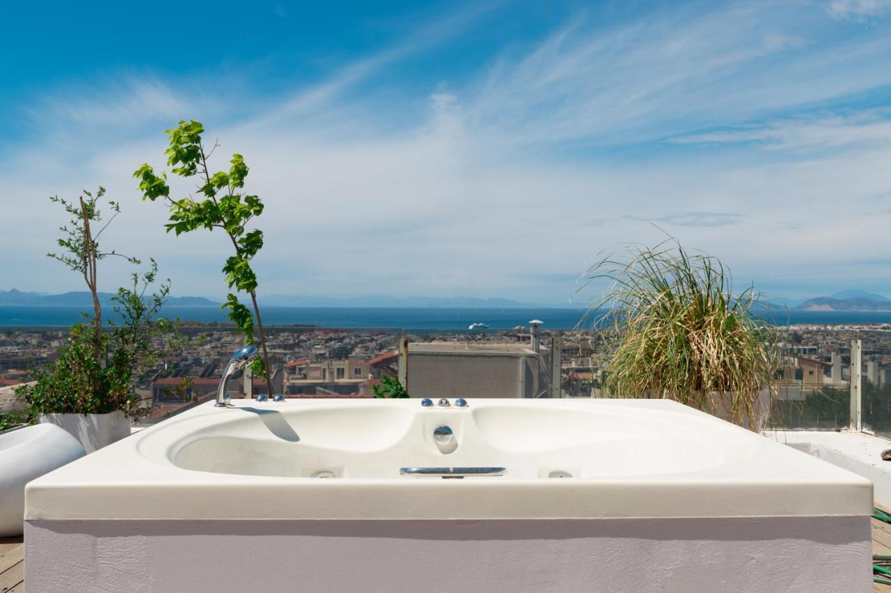 Dreamy Aegean View Apartman Athén Kültér fotó